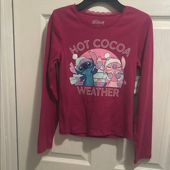 Kids Long Sleeve Shirt - Red - Picture 2 of 5